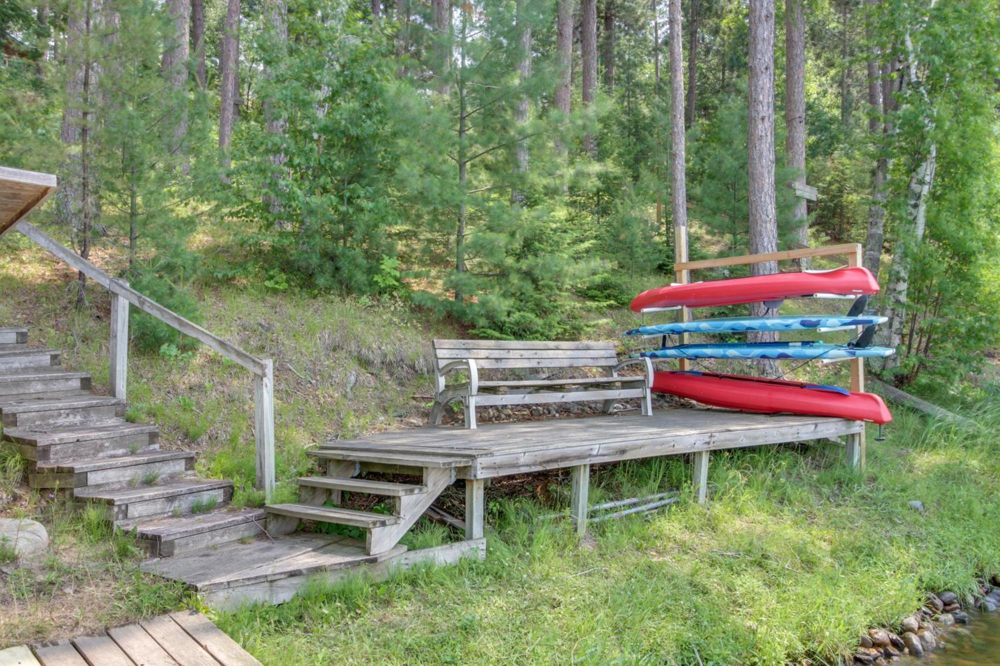 Pequot Lakes Cabin Retreat With Dock And 5 Bikes! Exteriér fotografie