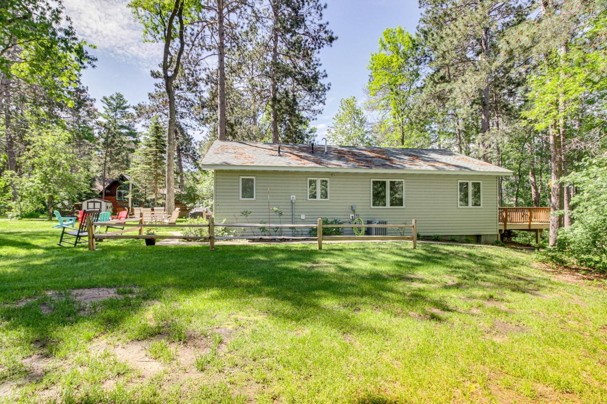 Pequot Lakes Cabin Retreat With Dock And 5 Bikes! Exteriér fotografie